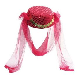 Sombrero arabe con velo