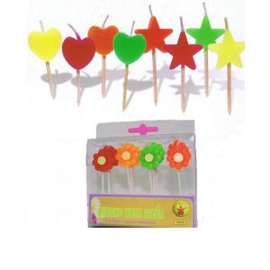 Pincho velas neon (pack 12 uds)