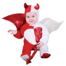 Disfraz bebe angel y demonio