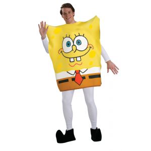 Disfraz bob esponja adulto