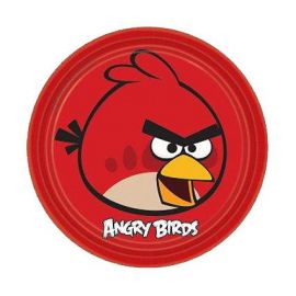 Platos angry birds (8 unid)