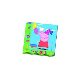 Servilletas peppa pig (20 unid)