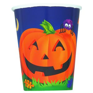 Vasos calabaza escalera (8 unid)