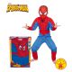 Disfraz spiderman musculoso niño caja