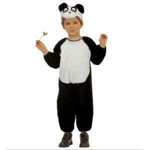 Disfraz oso panda 3-4 4-5