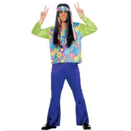 Disfraz hippie hombre deluxe