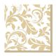 Servilletas gold elegance (16 unid)