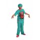 Disfraz doctor zombie infantil