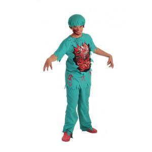 Disfraz doctor zombie infantil