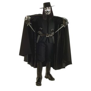 Disfraz V de Vendetta gran edición lujo