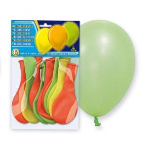 Globos fluorescentes (12 unid.)