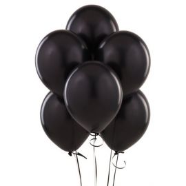 Globos negros (12 unidades)