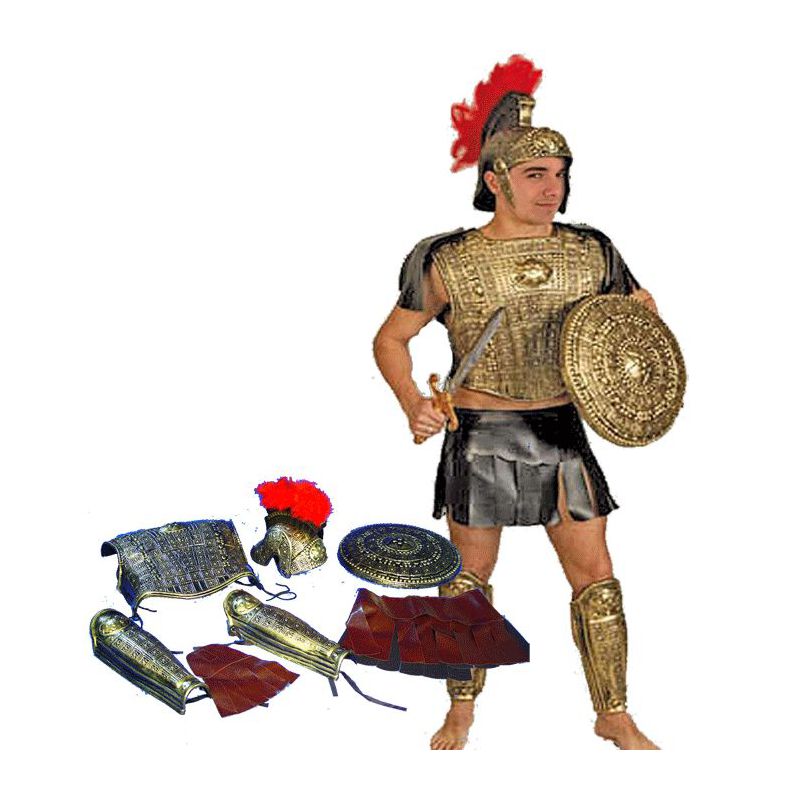 personalizado vencimiento Detectable Disfraz romano centurión - Barullo.com