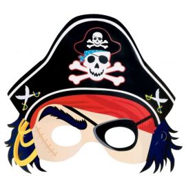 Mascara pirata carton