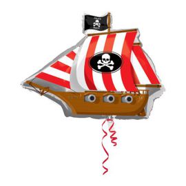 Globo helio barco pirata