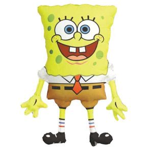 Globo helio bob esponja cuerpo