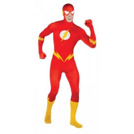 Disfraz flash segunda piel hombre