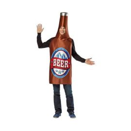 Disfraz botella cerveza adulto
