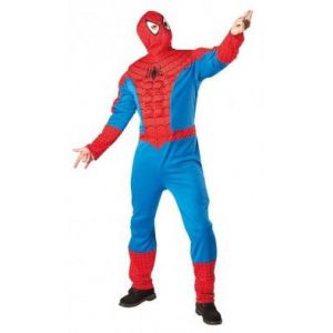 Disfraz Spiderman musculoso adulto