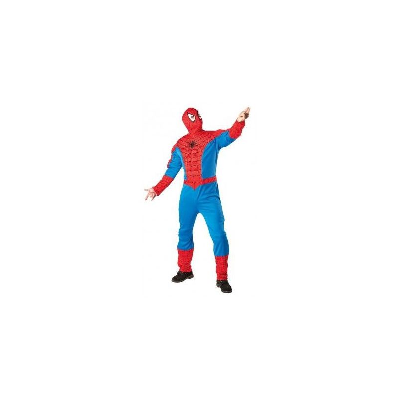 Disfraz Spiderman musculoso adulto 