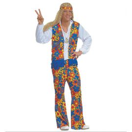 Disfraz hippie hombre XL