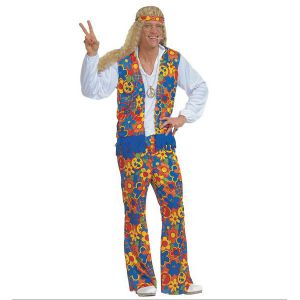 Disfraz hippie hombre XL