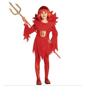 Disfraz de diablesa para niñas de 5 a 13 años