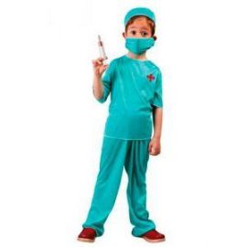 Disfraz médico niños de 4 a 12 años