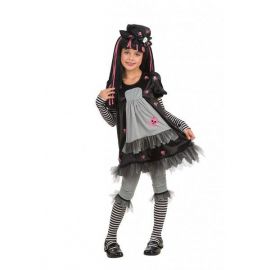 Disfraz black dolly inafntil de 6 a 12 años