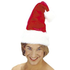 Gorro papa noel de luxe