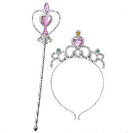 Diadema princesa con varita