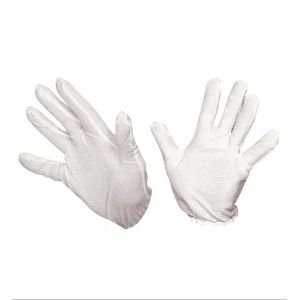 Guantes blancos