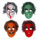 Careta halloween con pelo