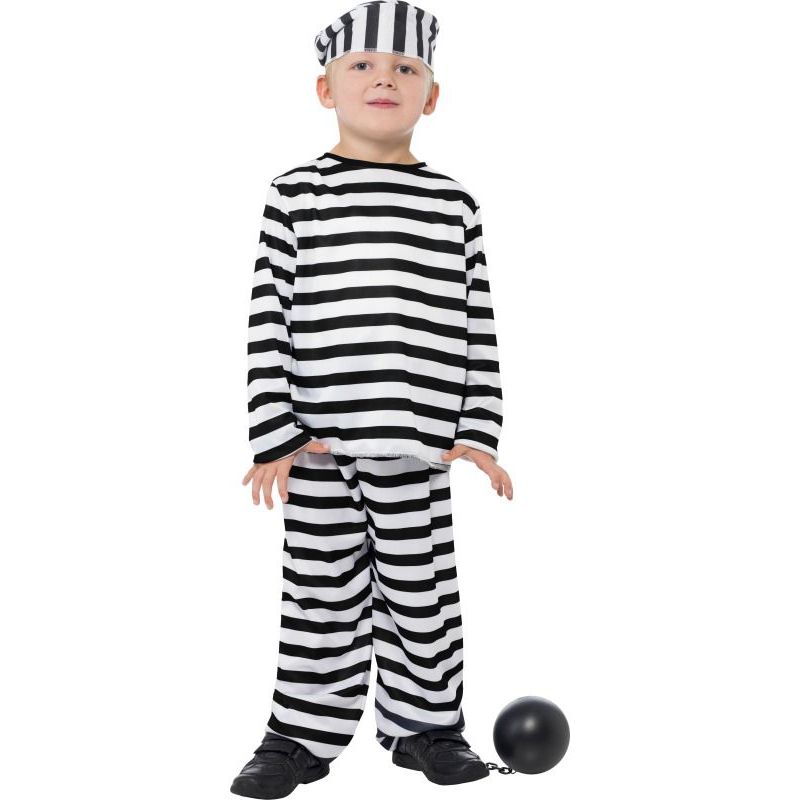 Disfraz preso infantil de 4 a 9 años 
