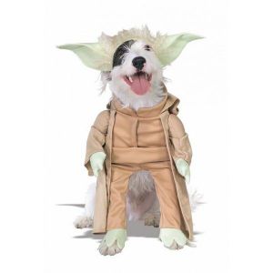 Disfraz yoda para perros