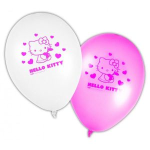 Globos hello kitty