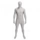 Disfraz morphsuit plateado