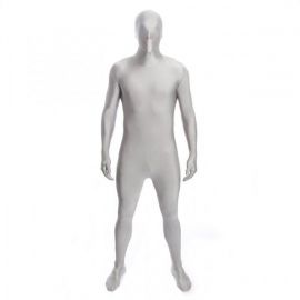 Disfraz morphsuit plateado