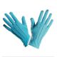 Guantes cortos azules