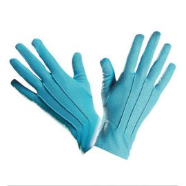 Guantes cortos azules