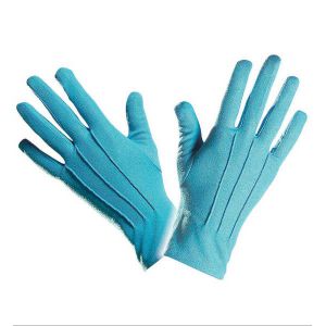 Guantes cortos azules