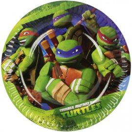 Platos tortugas ninja peque?os