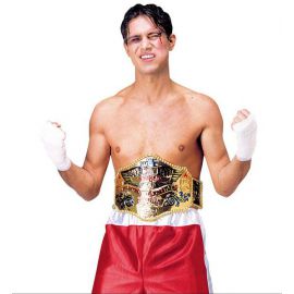 Cinturon campeon boxeo