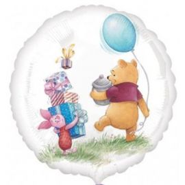 Globo helio winnie the pooh circulo