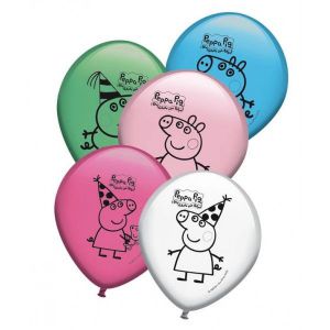 Globos peppa pig