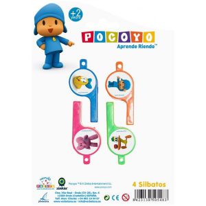 Set silbatos pocoyo