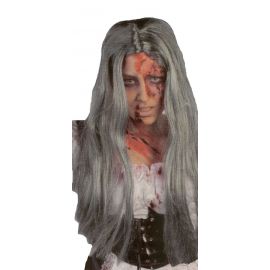 Peluca zombie chica halloween