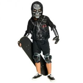 Disfraz skull skater infantil