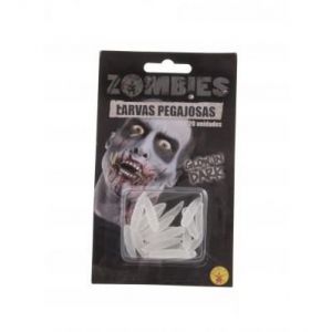 Larvas pegajosas fluorescentes pack 20 