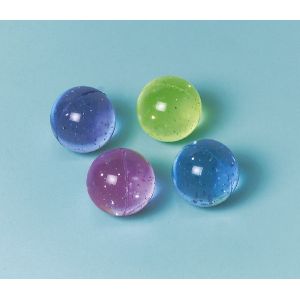 Pelotas saltarinas gliter 12 und